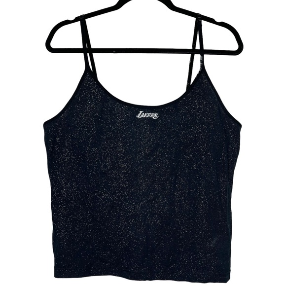 Antigua NBA Los Angeles Lakers Women’s Sparkle Cami Size XL - Picture 1 of 4